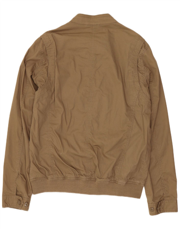 Zara Veste Bomber Homme UK 42 XL Coton Beige