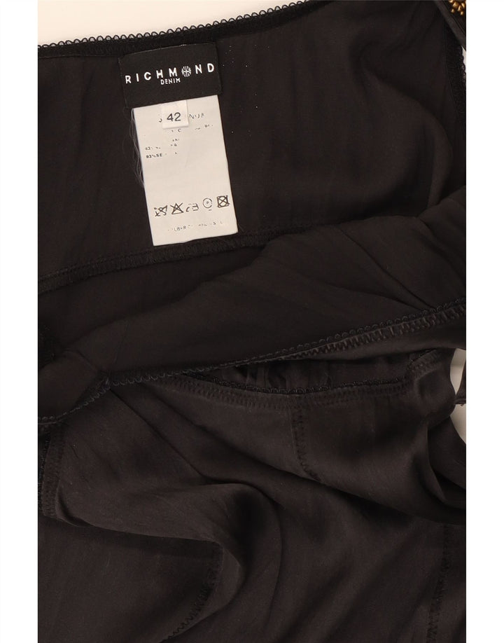 Robe asymétrique sans manches pour femme Richmond IT 42 noir moyen