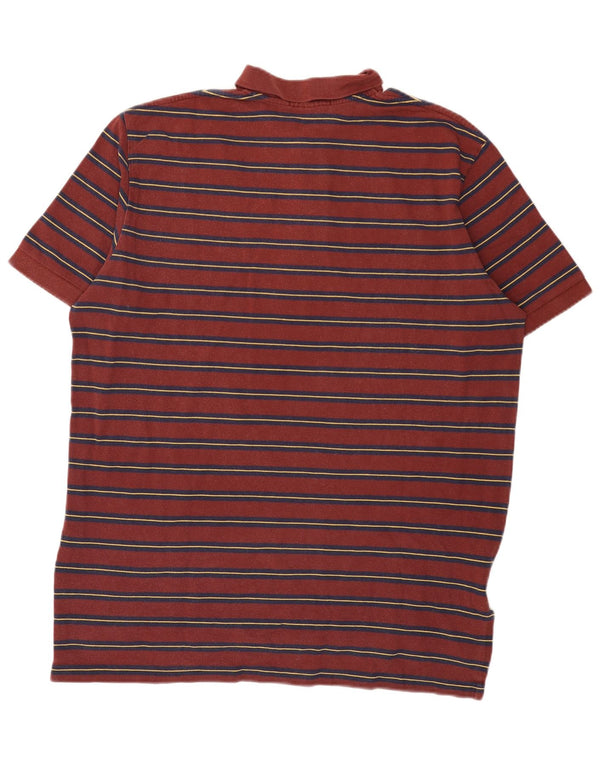 Polo Ralph Lauren Chemise Homme XL Coton Rayé Bordeaux