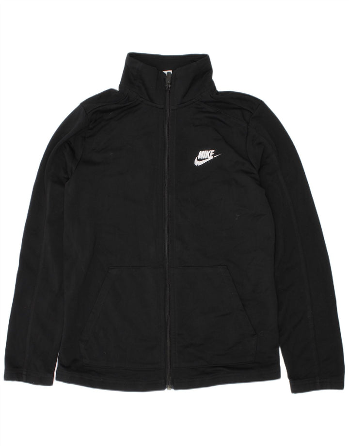 Veste de survêtement Nike garçon 10-11 ans noir moyen polyester
