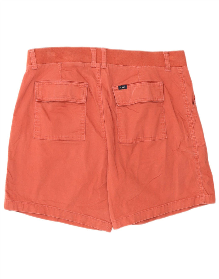 Lee Bermuda taille moyenne pour femme UA 14 XL W32 en coton orange