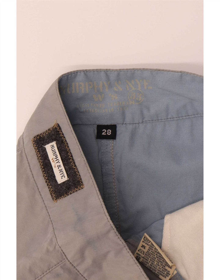 Murphy & Nye Jupe cargo taille haute pour femme W28 Gris moyen