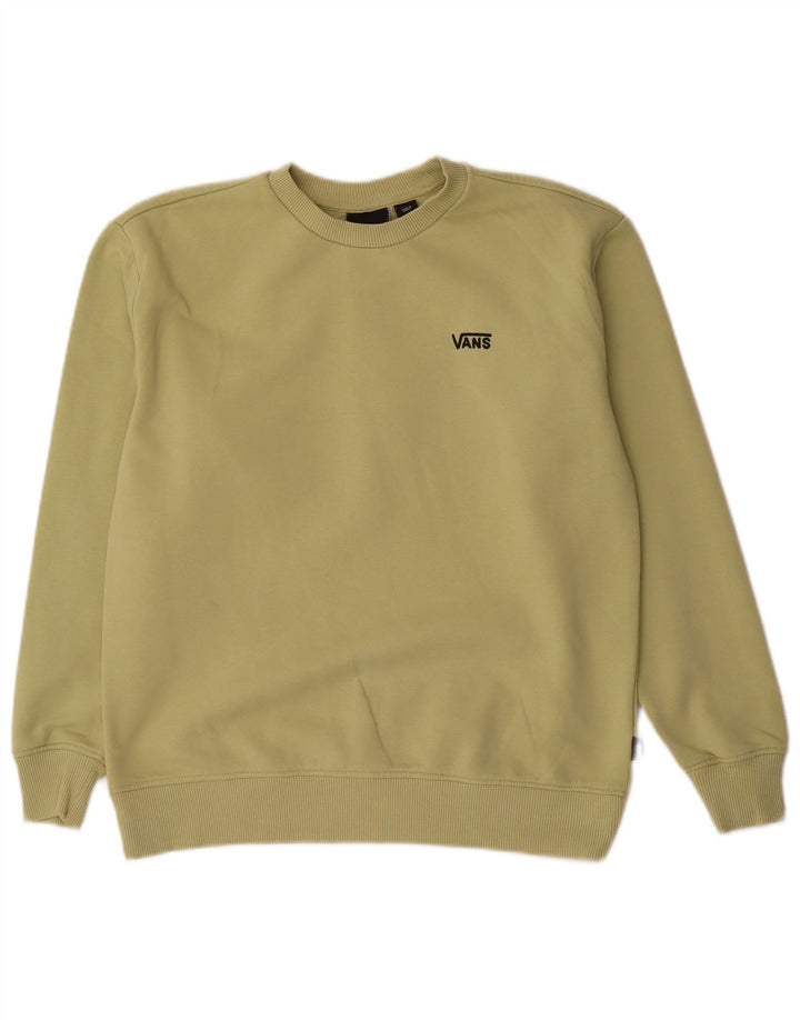 Vans Sweatshirt Jumper XS Vert Coton Homme