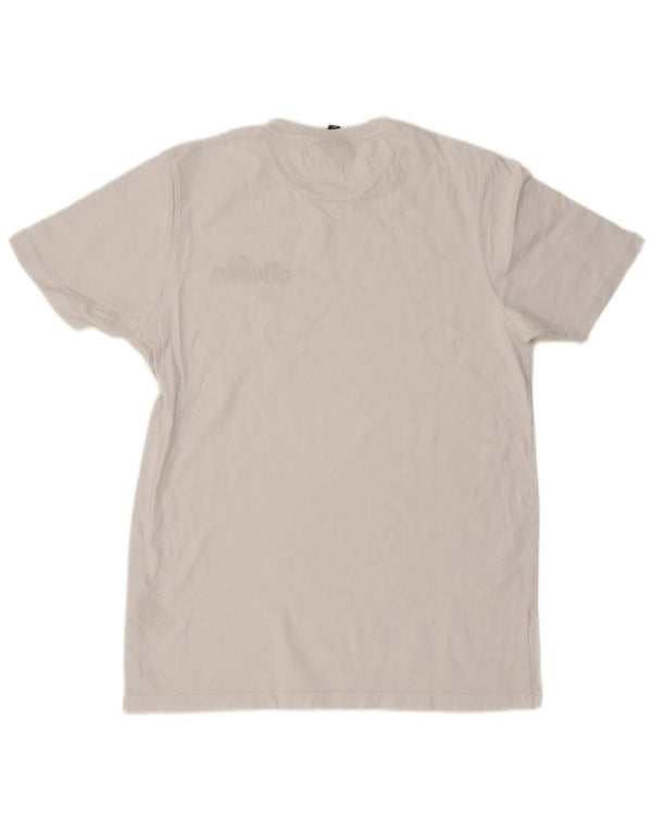 Ellesse T-Shirt Homme Haut Large Blanc Coton
