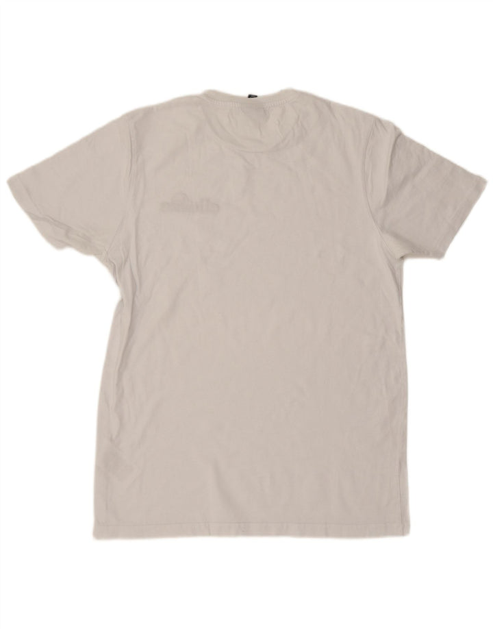 Ellesse T-Shirt Homme Haut Large Blanc Coton