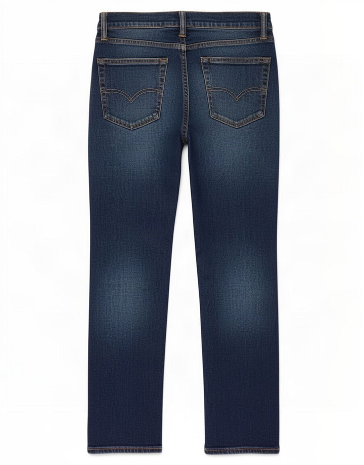 Levi's Jean Slim Effet Déchiré W32 L27 Homme Bleu Coton