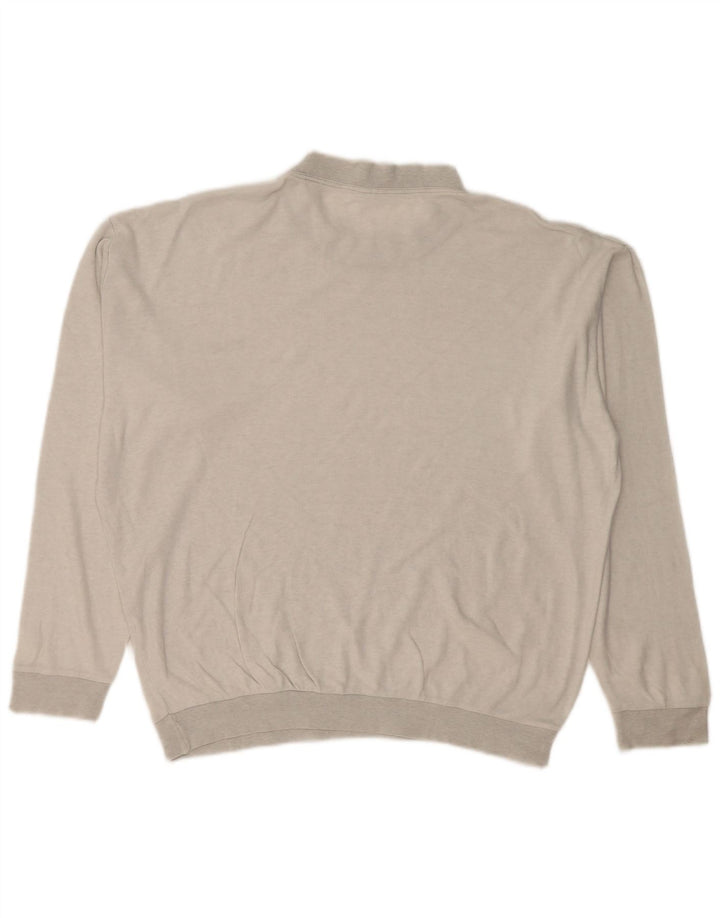 FILA Haut Coupe Ample à Manches Longues Homme Gris Moyen