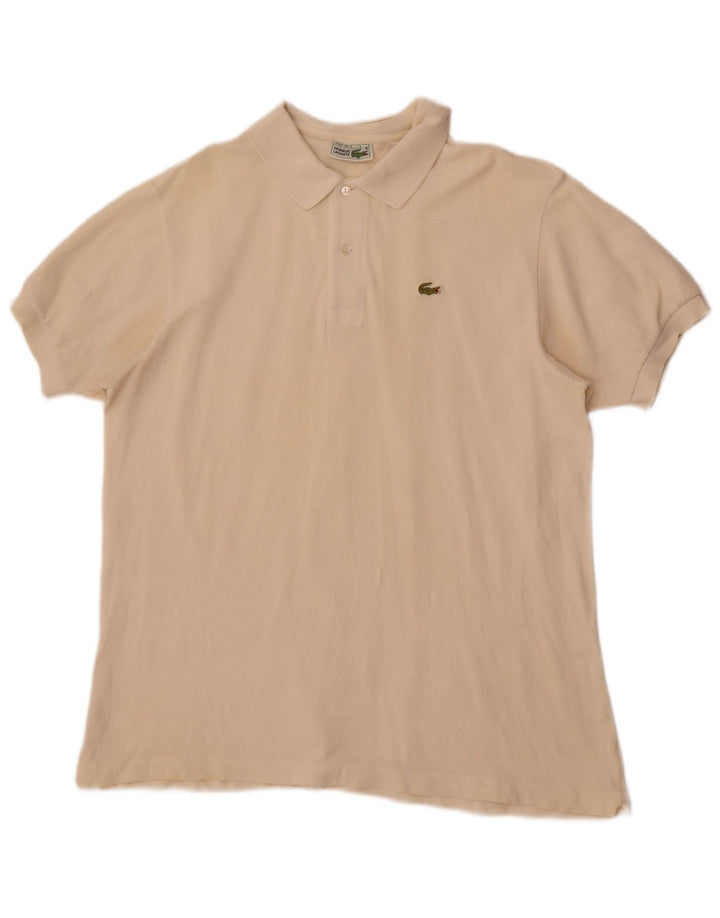 Lacoste Polo Homme Taille 6 XL Coton Blanc