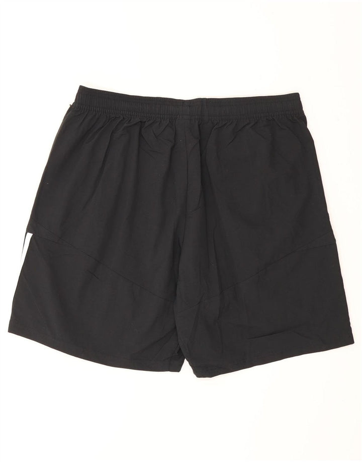 Adidas Short de sport graphique pour homme XL Noir Polyester