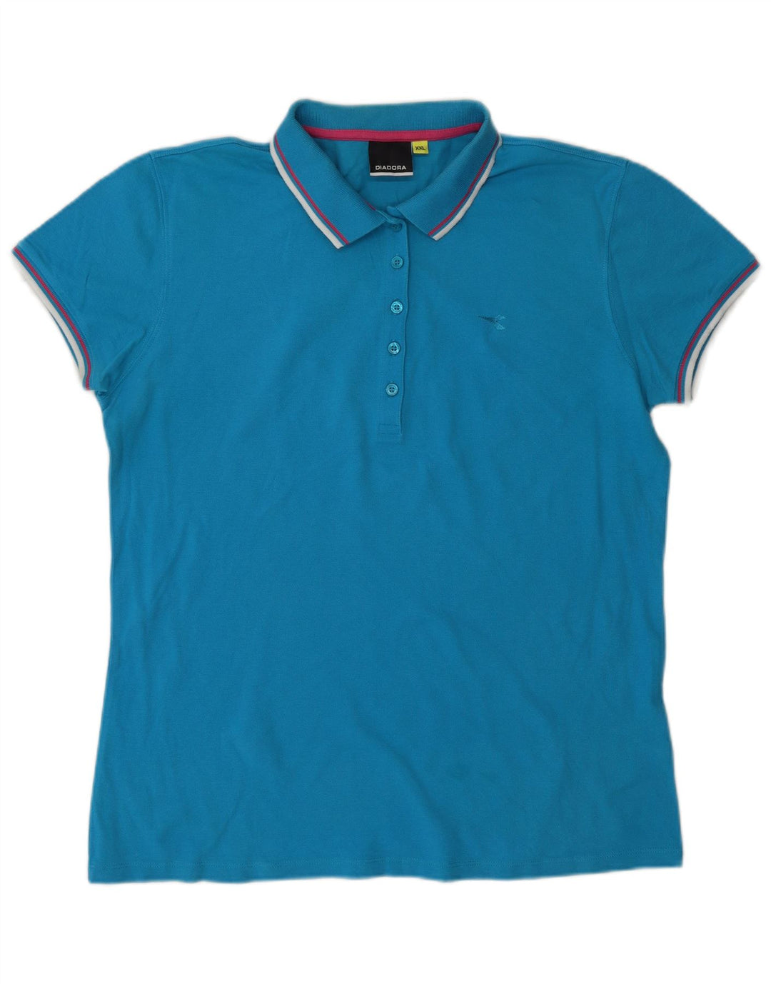 DIADORA Polo Femme UK 20 2XL Bleu