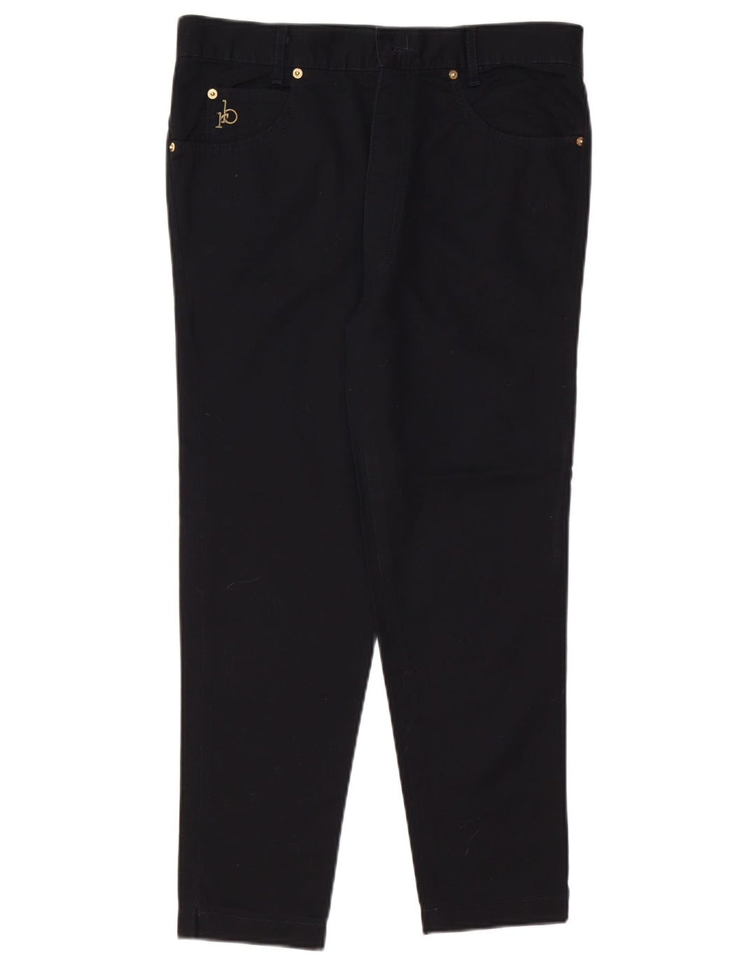 ROCCOBAROCCO Jean court slim pour femme IT 48 XL W34 L25 Coton noir