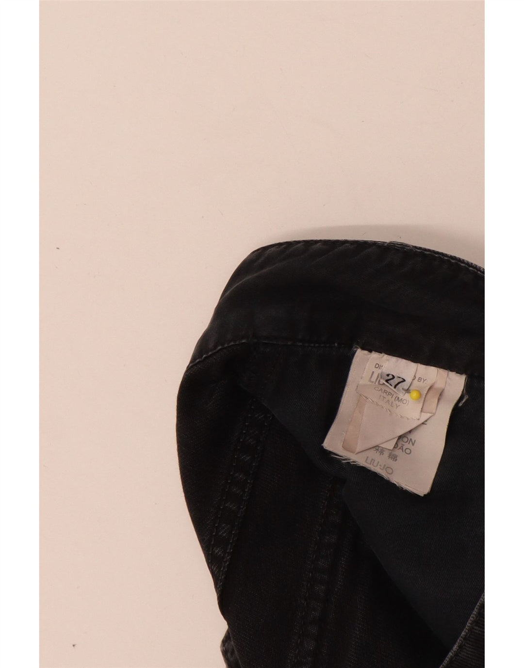 Liu Jo Femme Jean Slim W27 L33 Coton Noir