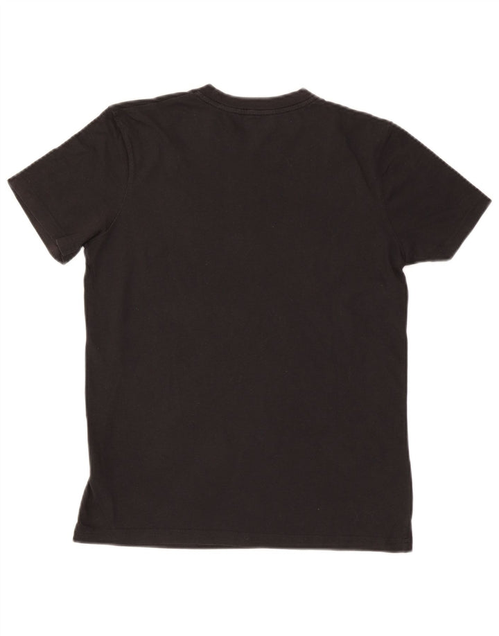 ASICS Garçons Graphique T-Shirt Top 13-14 ans Petit Noir Coton