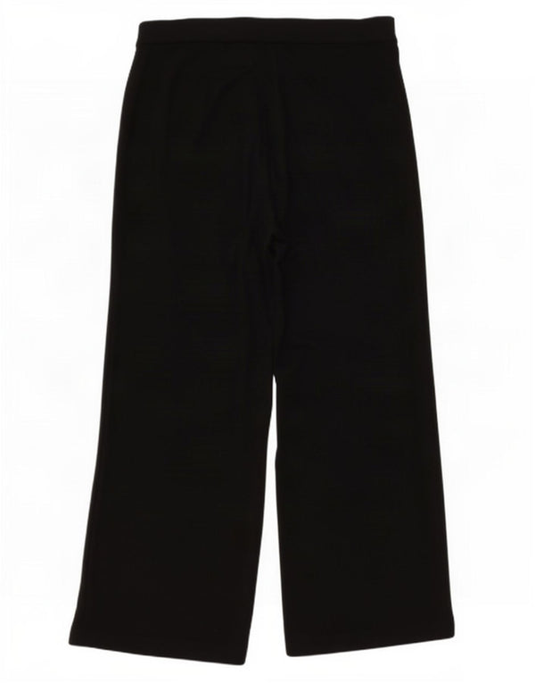 Marks & Spencer Womens High Waist Casual Trousers UK 20 2XL W38 L29 Black
