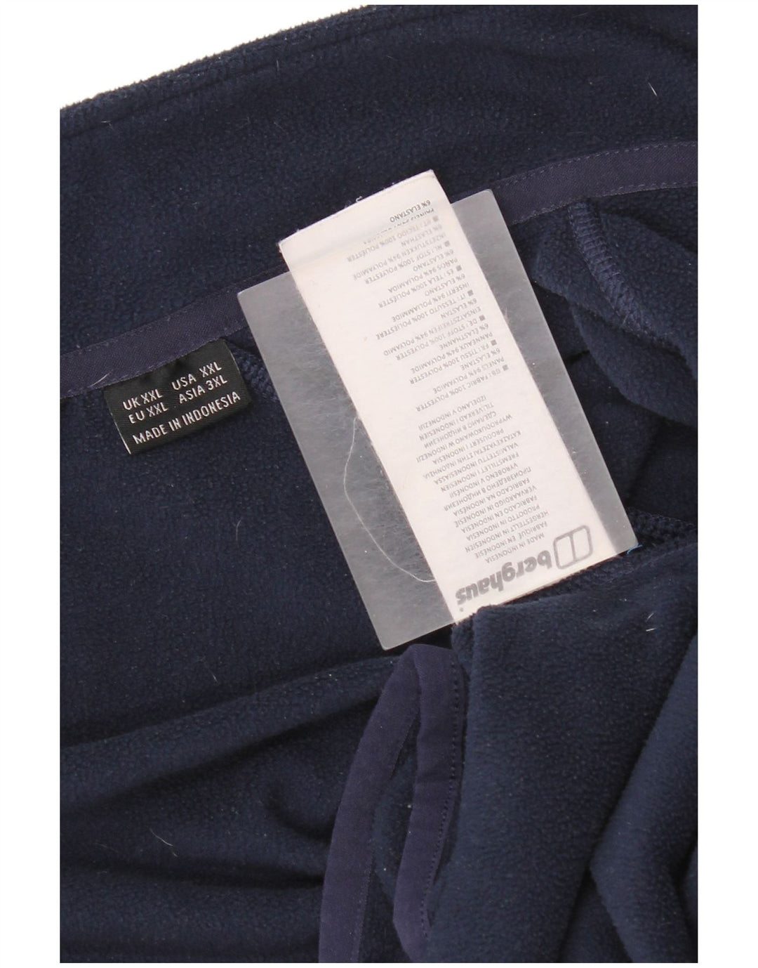 Berghaus Veste Polaire Homme UK 44 2XL Bleu Marine Polyester