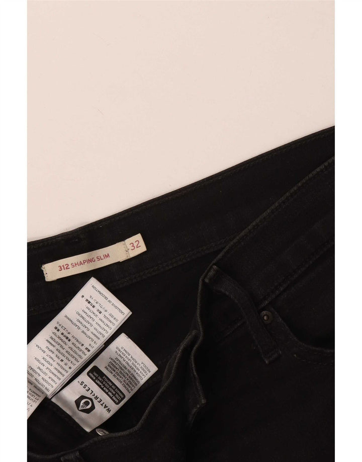 Levi's Jean 312 Shaping Slim Femme Noir Coton W32 L30