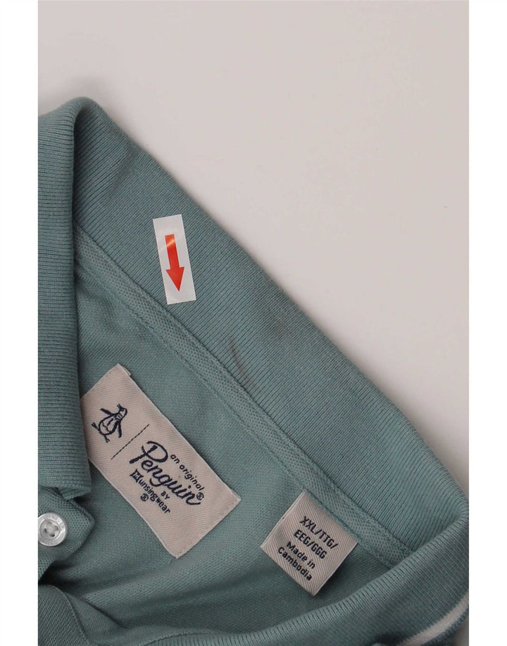 Penguin Polo Homme 2XL Bleu Coton
