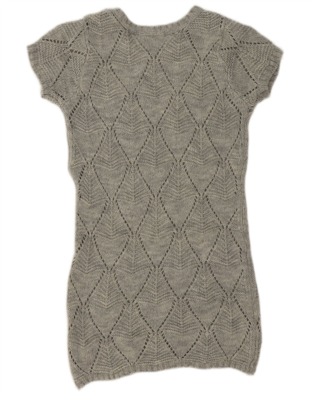 Marks & Spencer Robe pull pour femme UK 12 Gris moyen Argyle/Diamant