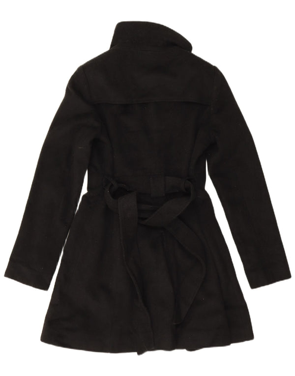 Dkny Pardessus surdimensionné pour femme US 2 XS Laine noire