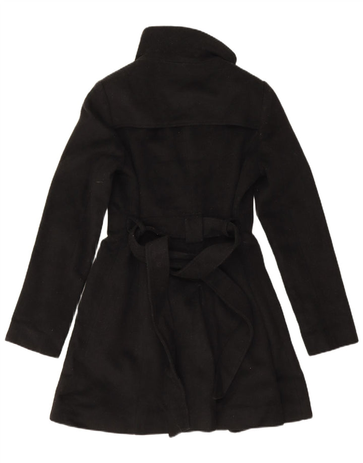 Dkny Pardessus surdimensionné pour femme US 2 XS Laine noire