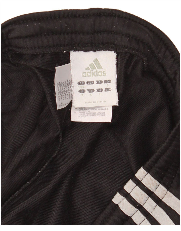 Adidas Pantalon de survêtement pour homme UK 38/40 Medium Noir Polyester