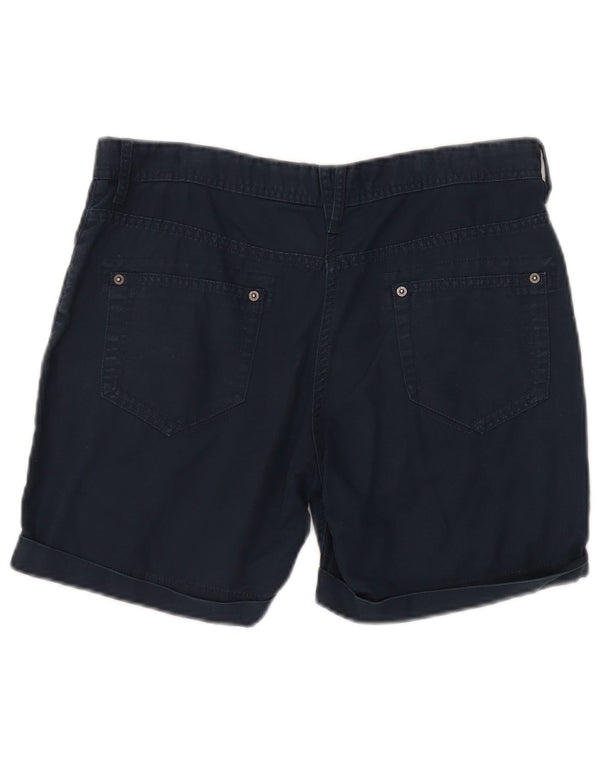WHITE STUFF Short décontracté pour femme UK 8 Small W32 Bleu Marine Coton