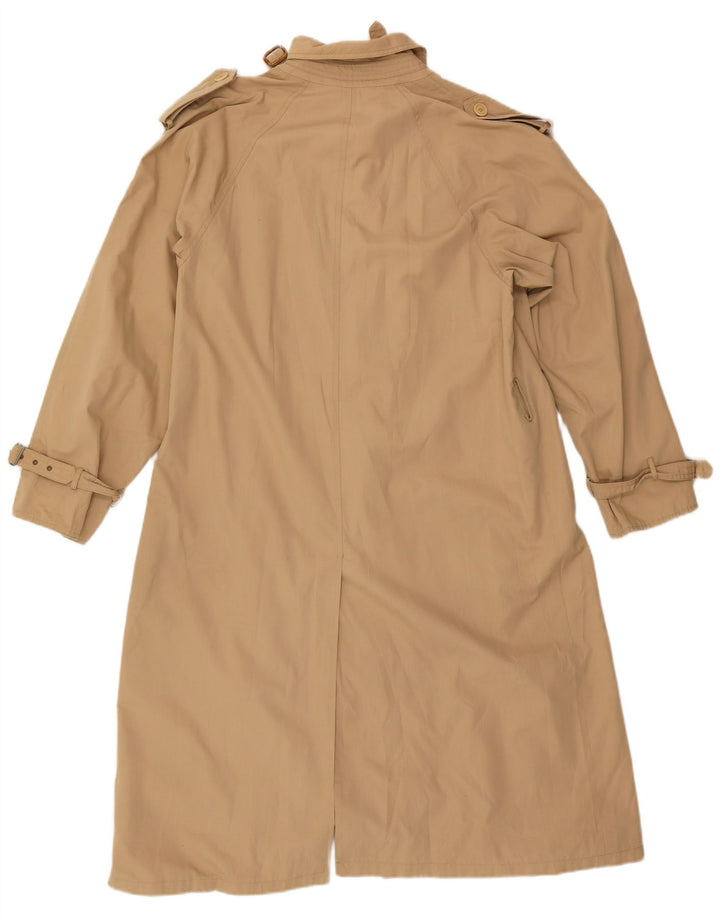 vintage Mens Trench Coat UK 38 Moyen Beige Classique
