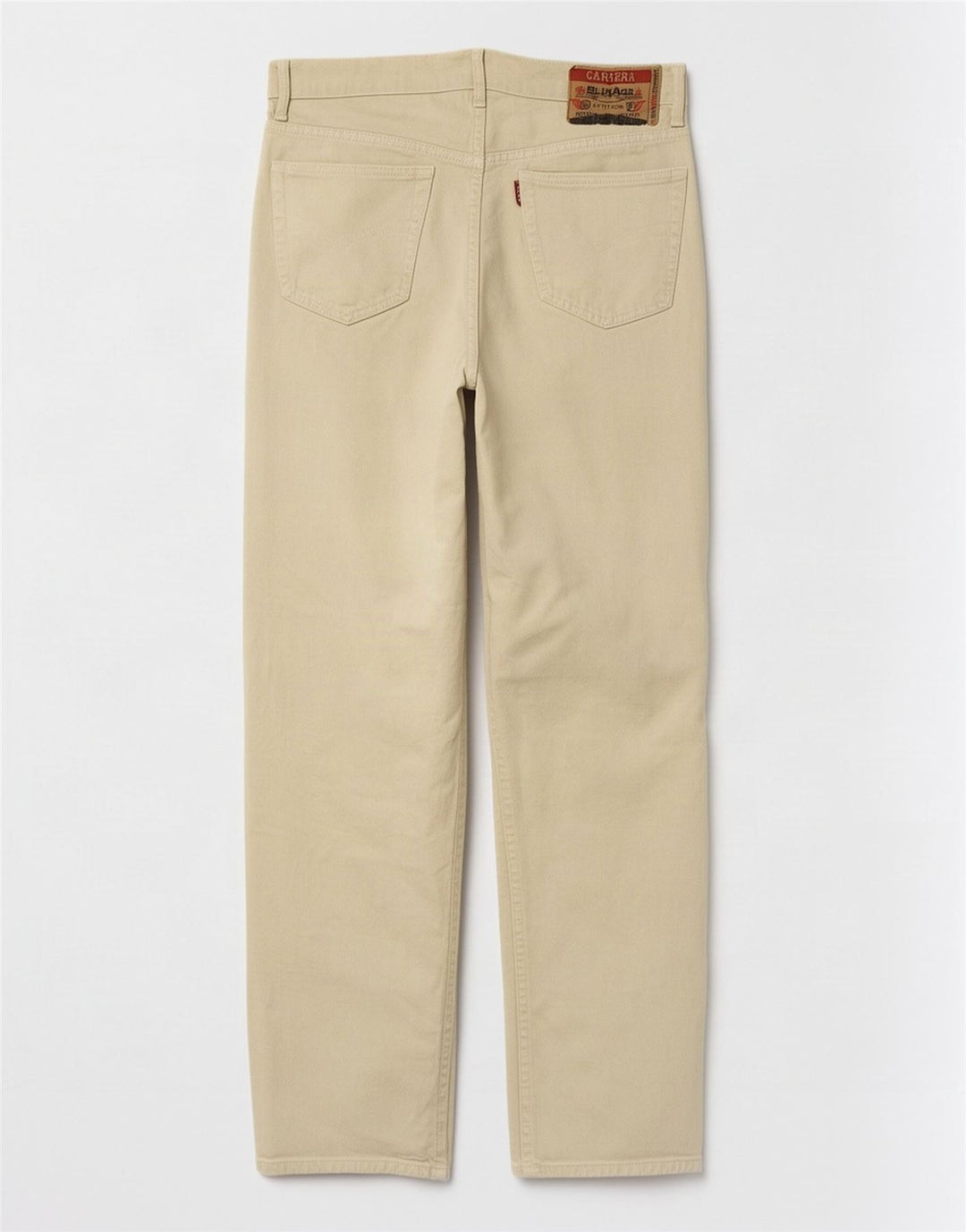 Carrera Jean Droit Homme W36 L33 Beige Coton