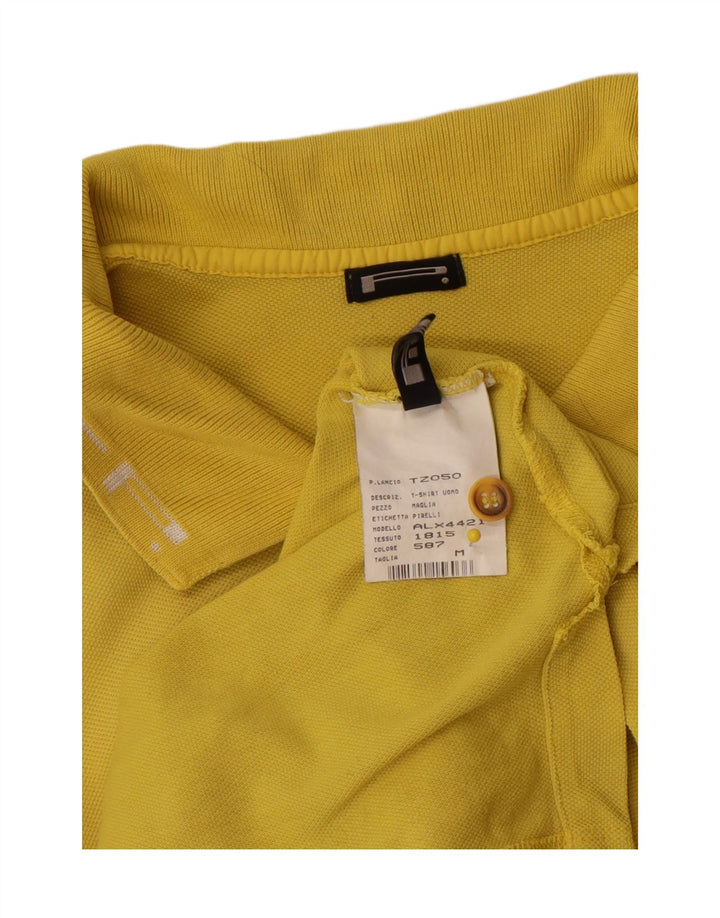 Polo Homme Pirelli Coton Jaune Moyen