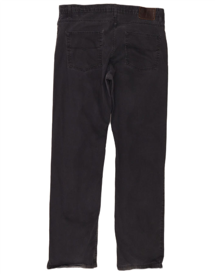 Marks & Spencer Pantalon Casual Blue Harbor W36 L33 Homme Bleu Marine
