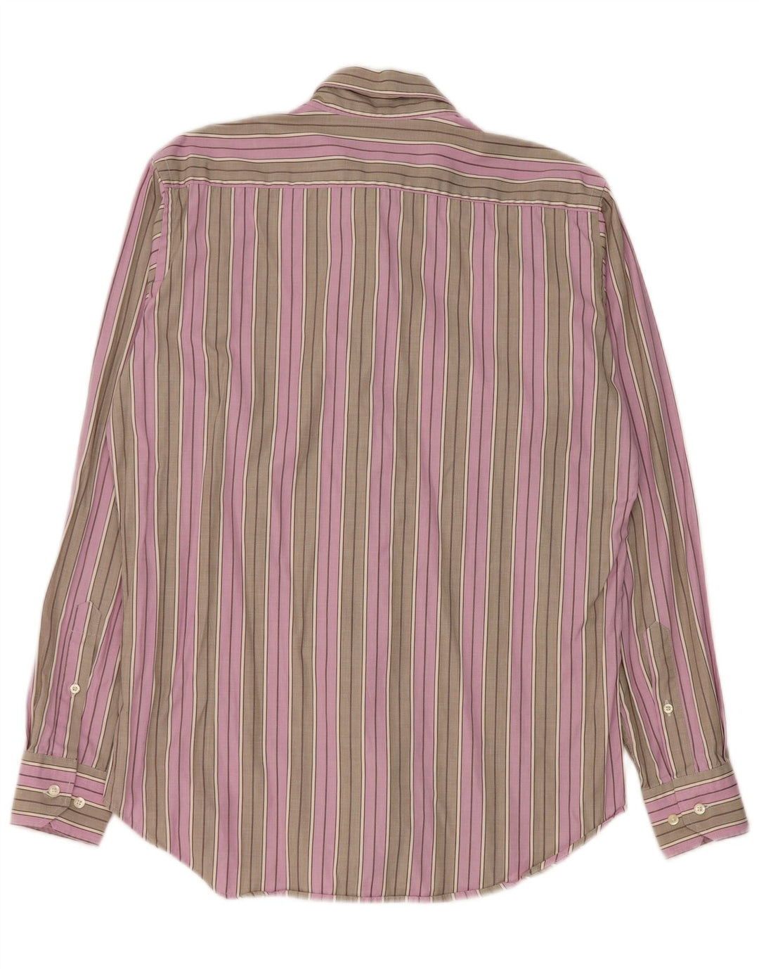 Etro Chemise homme taille 40 coton rayé gris moyen