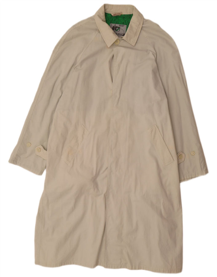 Stratos Manteau Homme UK 40 Grand Coton Beige