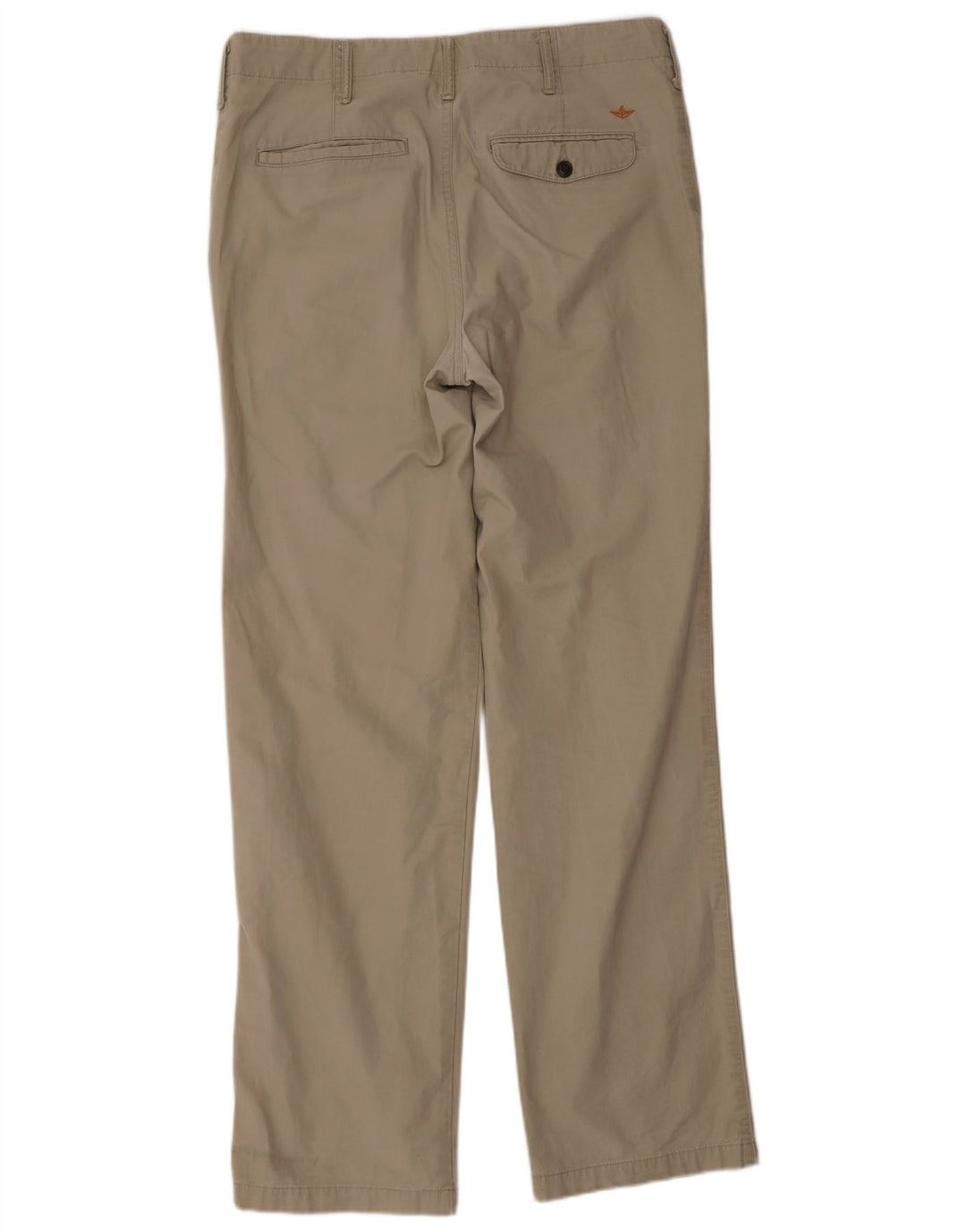 DOCKERS Pantalon Chino Droit Homme W32 L34 Beige Coton Classique