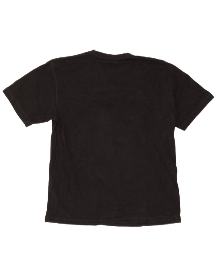 Fila T-shirt graphique pour hommes, grand, noir, coton