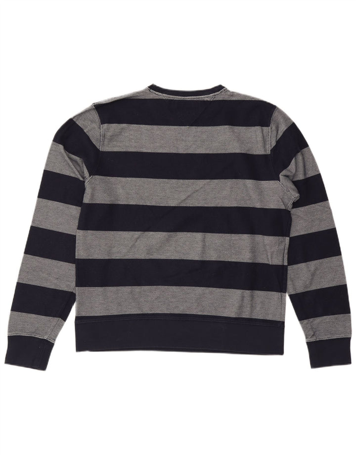 TOMMY HILFIGER Pull ras du cou pour femme UK 18 XL Bleu marine