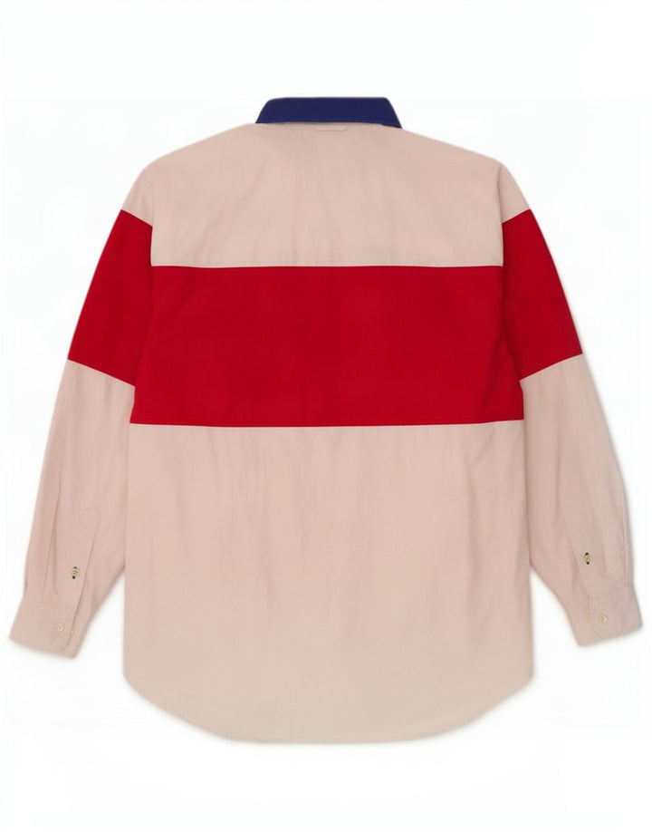 Tommy Hilfiger Chemise Homme Large Blanc Colorblock Coton