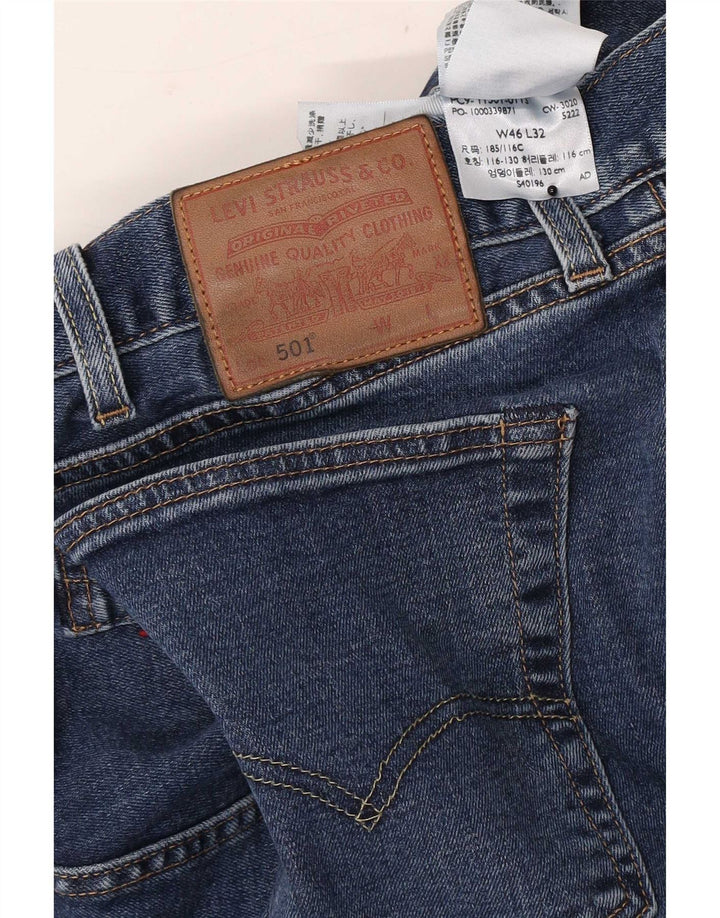 Levi's Jean Droit 501 Homme Bleu W46 L29 Coton