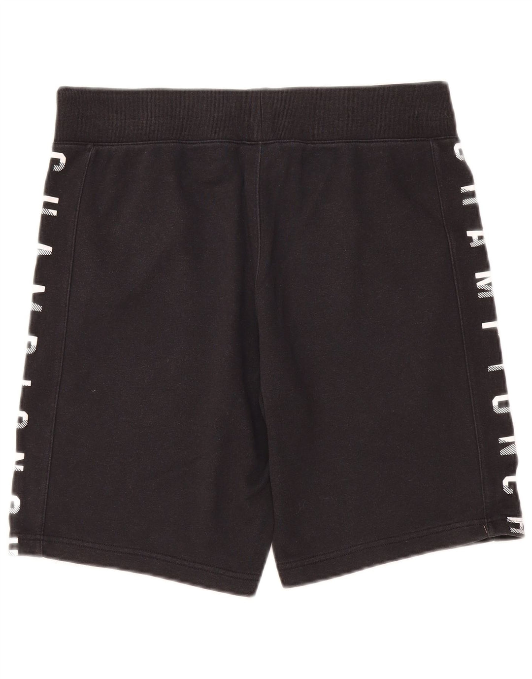 Champion Short de Sport Graphique Homme Bleu Marine Moyen Coton