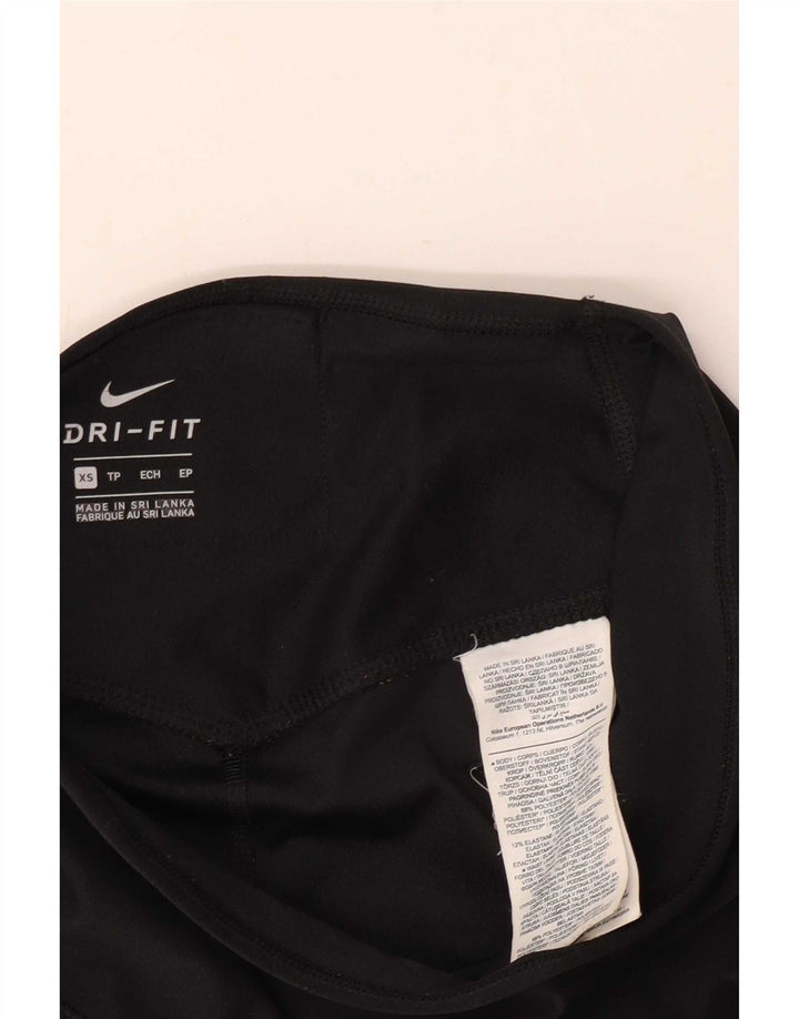 Legging Nike Dri Fit Graphic pour femme UK 4 XS Noir Polyester