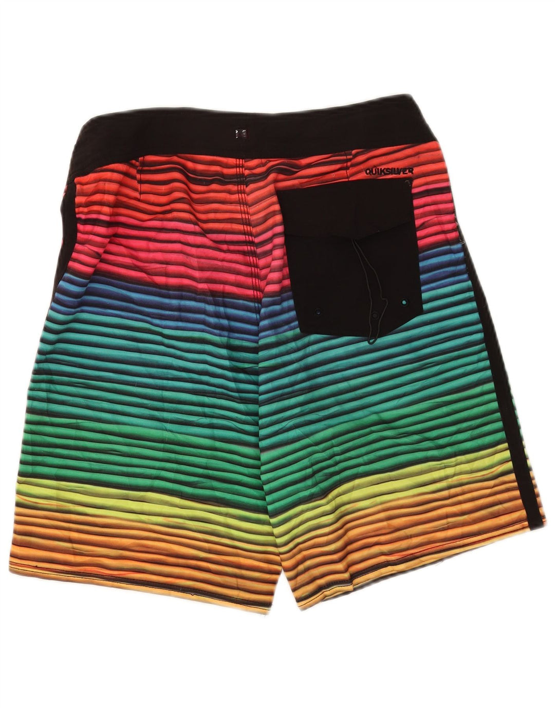 Quiksilver Short de Bain Homme Medium Multicolore Rayé Polyester