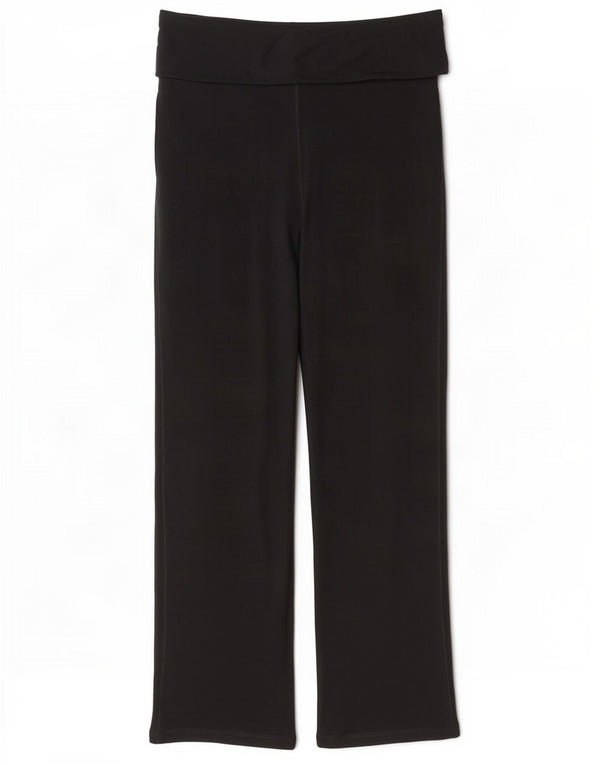 Pantalon de survêtement Nike Dri Fit pour femme UK 16 Large Noir Polyester