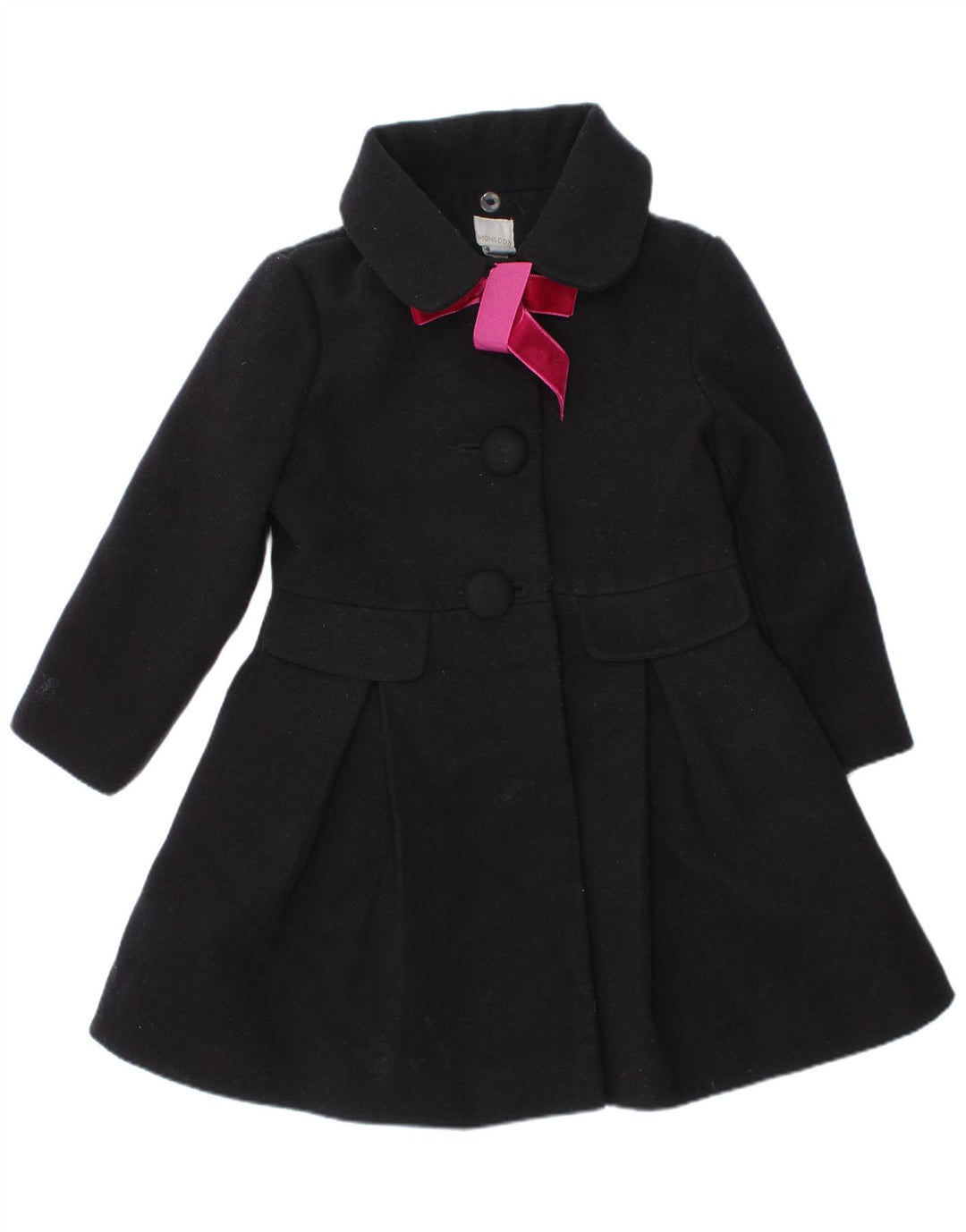 Monsoon Manteau fille 3-4 ans Noir Polyester