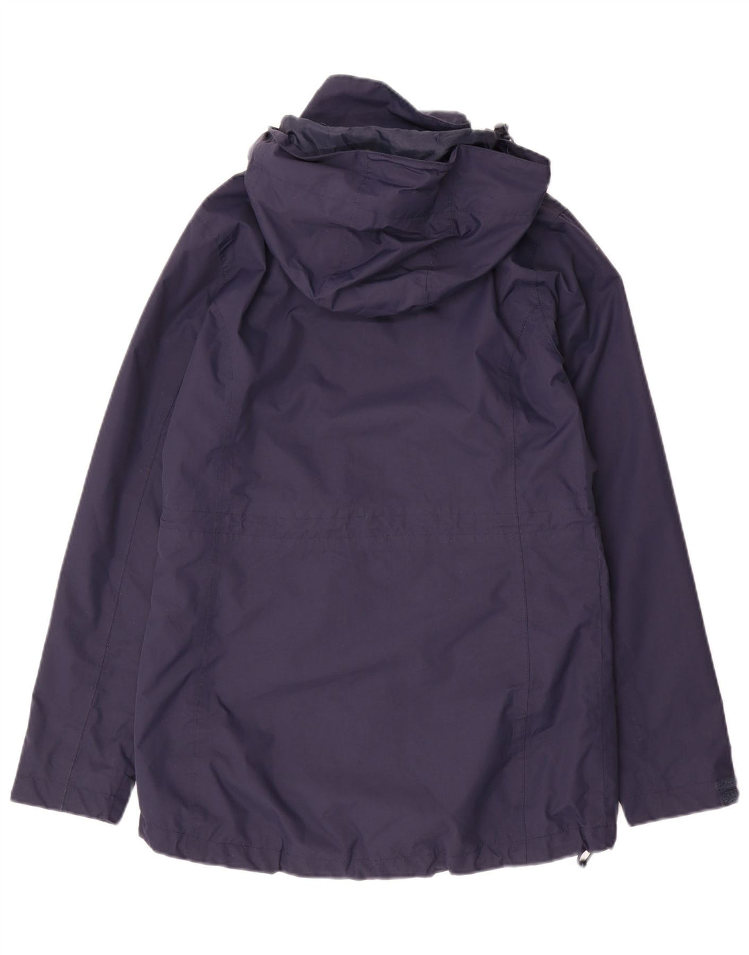 Mountain Warehouse Imperméable à capuche pour femme UK 10 Petit nylon bleu marine