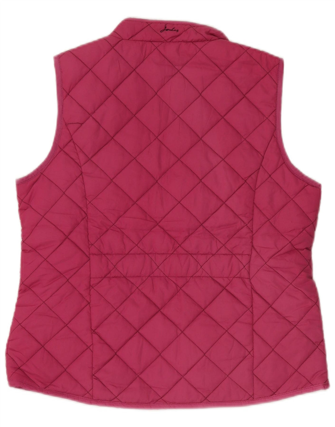 JOULES Gilet matelassé pour femme UK 14 Large Rose Polyester