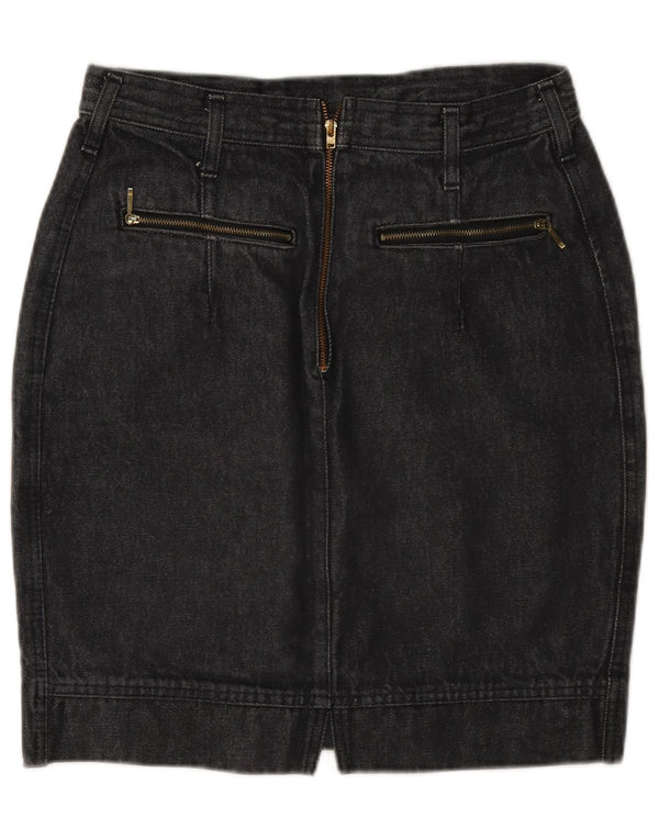 Wit Boy Mini jupe en jean femme W28 gris moyen