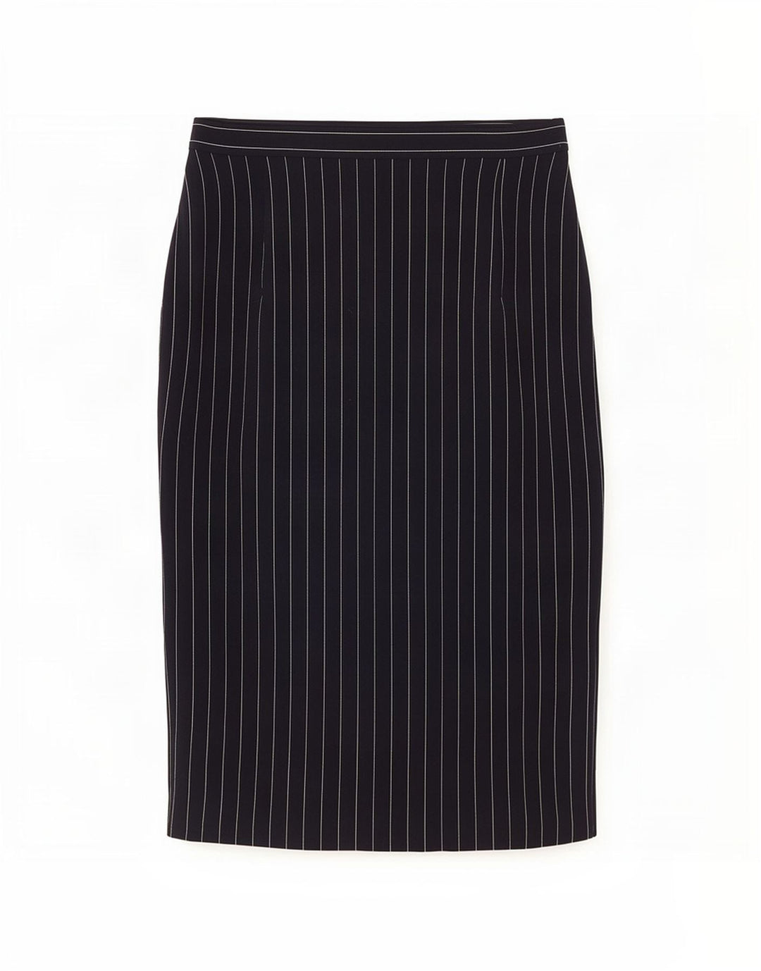 Mondi Jupe Midi Femme EU 40 Moyen W28 Bleu Marine Rayé Polyester
