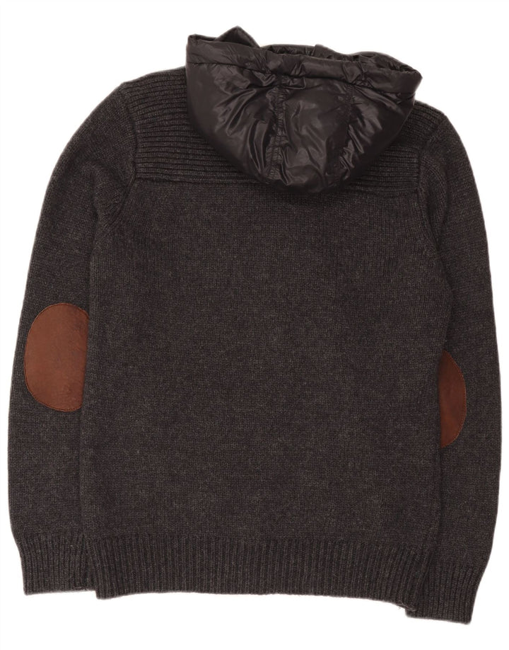 Scotch & Soda Cardigan Pull Homme Gris Laine Large