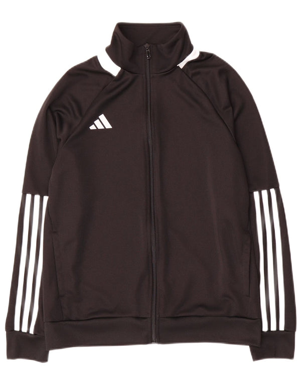Adidas Veste de Survêtement Aeroready Garçon 13-14 Ans Noir Colorblock