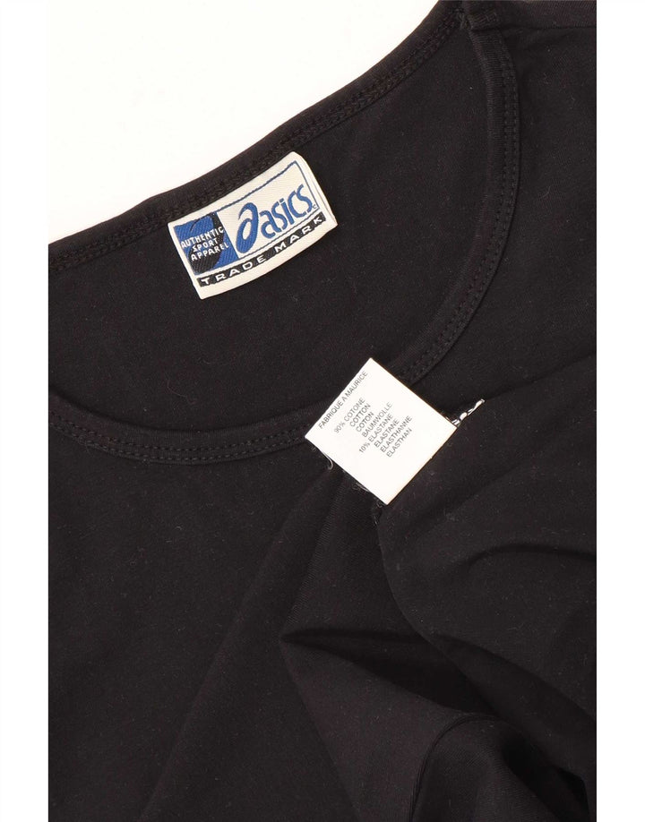 Asics T-shirt pour femme UK 8 Small Noir