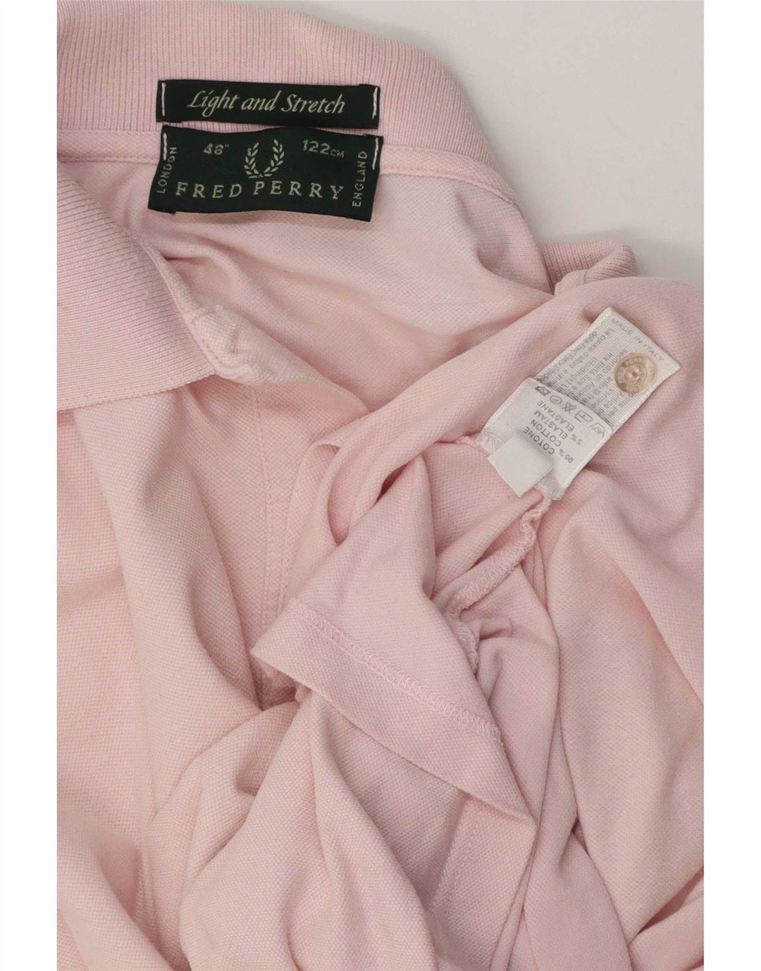 Fred Perry Polo Homme Grand Coton Rayé Rose